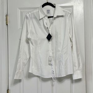 Brooks brothers fitted button-down
